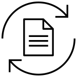 Managing Contractual Flow SVG Icon